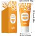 Orange Peeling Gel - 50g Effective Cleanser for Deep Exfoliators | Light Organic Face & Body Scrub Gel | Moisturizing Facial Scrub - Buy Online on GoSupps.com