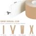 Laneco Kinesiology Tape 19.7ft Roll 4 Pack - Latex Free, Water Resistant Tape for Pain Relief & Injury Recovery | Free Taping Guide - Buy Online on GoSupps.com