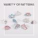 10PCS Strass Crown Hair Combs - Xixiran Crystal Princess Tiara with Rhinestones | Wedding Hair Accessories & Girls Dress Up Party - Buy Online on GoSupps.com