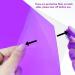 Lystaii 9pcs Gel Light Filter Color Correction Overlays - Purple 11.7x8.3 Inches for Film, Video, Photo, Stage - Transparent Colored Lighting Gel Sheets - Buy Online on GoSupps.com