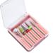 TSBB Portable Mini Nail Drill Acrylic Gel Remover Nail Tools Nail Polishing Pen Shape Finger Toe Nail Care System for Buff D