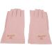 UV Shield Glove Breathable Fingerless Fiber Cotton Nail Lamp Gloves Anti UV Fingerless Gloves Protect Manicure Gloves Manicure Nail Art Dryer Tools(Light pink grey) - Buy Online on GoSupps.com