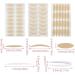 Autuuckee Slip-on Eyelid Band 288 Pcs Glue-Free Makeup Tools with Tweezers & Fork Rod - Buy Online on GoSupps.com