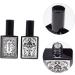 FRCOLOR Liquid Travel Containers perfume travel container mini scent pump oil spray Empty Spray spray spray mist spray Glass face square Terrarium Tank 8X3.5X2CM Black - Buy Online on GoSupps.com