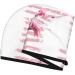 Flamingo Microfiber Hair Towel | Soft Super Absorbent Quick Dry Hair Wrap for Long Curly & Thick Hair - Buy Online on GoSupps.com