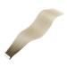 Youngsee Virgin Tape Extensions - 50cm Balayage Real Hair Invisible Light Brown Ombre #9A/10/800 - 5pcs 12.5g - Buy Online on GoSupps.com