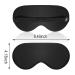 Silk Sleep Mask for Sleeping - Adjustable Eye Mask for Men, Women, and Kids - Comfortable Blindfold for Travel, Nap, and Shift Work - Buy Online on GoSupps.com