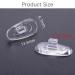 Buy Jskwike 10 Pairs Silicone Nose Pads for Glasses & Sunglasses Slipproof Transparent Accessories for Ultimate Comfort - Buy Online on GoSupps.com