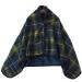 Multi-Function Shoulder Warm Shawl Double Layer Blanket Wrap Blanket Elderly Patient Resistant Windproof Cloak Care Shawl E Warm Wheelchair Cover Cloak