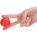 Verdant Touch Hand Grip Ball 5 Pack - Stress Relief Massage Grip Balls for Office & Home - Red Peach Shape - International Shipping Available - Buy Online on GoSupps.com