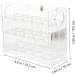 Egg Storage Box Egg Holder for Fridge Deviled Egg Holder with Lid Kitchen Egg Organizer Fresh Box 25.2X19.5CM As Shown - Buy Online on GoSupps.com
