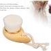 Buy Wooden Facial Cleanser Brush - Soft Fiber Bristles for Gentle Manual Face Cleaning | Ships Internationally - Buy Online on GoSupps.com