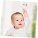 Ifundom 30 Pcs Self-Calming Bite Ring Toys for Babies - Safe & Fun ABS Baby Rattles for Soothing and Playtime - Buy Online on GoSupps.com
