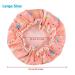 3-Pack Waterproof Shower Caps for Women | Adjustable Double Layered Bath Caps - Multi-Colored - Buy Online on GoSupps.com