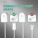 Waterproof USB Charger Base for Philips Sonicare Electric Toothbrush | Portable Universal Voltage Compatible with HX5100 - 9140 Series - Buy Online on GoSupps.com