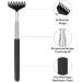 Vocibo Back Scratcher Set - 2 Stainless Steel Back Scratchers for Head & Body Massage - Pull-Out Design (Black) | International Shipping - Buy Online on GoSupps.com
