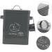 Amosfun 1 Set Simple Laundry Box Storage Box Flour Dispenser Enamelware Laundry Holder Grey Iron - Buy Online on GoSupps.com