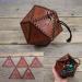 Taivoze Leather D20 Dice Bag - Portable Polyhedral Dice Pouch for RPG Game - DND Dice Bag - Buy Online on GoSupps.com