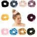 Kimilike Velvet Scrunchie with Zip Pocket - Stylish Elastic Hair Accessory for Women & Girls - Buy Online on GoSupps.com