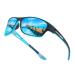 Hemens polarized sports glasses sunglasses men bicycle glasses women with UV400 protection for driving ride cycling fishing golf sunglasses blue