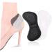 Shop Beaupretty Non-Slip Heel Stickers - 4 Pairs of Anti-Wear Leather Pads for High Heels | Protective Shoe Pads - Buy Online on GoSupps.com