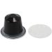Echwave 100pcs Disposable Refillable Coffee Capsules for Black Coffee - Buy Online on GoSupps.com