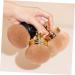 VINTORKY Fluffy and Soft Makeup Brush Travel Powder Brush Makeup Powder Brush Travel Makeup Brush Setting Powder Brush for Loose Powder Brush for Powder Foundation Blush Brush Makeup Tools 8.50X7.00X7.00CM Golden - Buy Online on GoSupps.com
