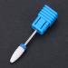 Ceramic Cylinder Nail Drill Bit Set with Display Base - White 04 - Buy Online on GoSupps.com