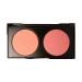 YMH BEAUTE Blush Highlighter Duo Palette - High Pigment Long Lasting Peach Blush Makeup - Buy Online on GoSupps.com