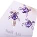 3pcs Nail Art With Rhinestones Organza Bowknot Fingernail Decoration For Salon Home Use Nail Accessories Kit - Buy Online on GoSupps.com