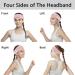 Flintronic 6 PCs Women's Sports Headbands - Cotton Stretch Wicking & Stretchy for Running Yoga & Fitness - Mixed Light Colors - Buy Online on GoSupps.com
