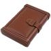 Smoking Set/Cigar Accessories Leather Cigar Box Portable and Leather Cigar Storage Box Seal Design with Good Sealing Decorative Box Brown
