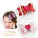 Beaupretty Heart Hair Clip Sequin Hair Bows Girls Sparkly Hair Accessories Puppy Accessories - Buy Online on GoSupps.com