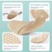 Metatarsal Foot Pads for Women - High Heel Inserts & Ball of Foot Cushions - Anti-Slip Shoe Pads in Beige & Black - Two Pairs for Ultimate Comfort - Buy Online on GoSupps.com