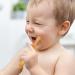 Soft Silicone Toddler Training Toothbrush | 2-in-1 Children s Toothbrush & Brush Set | International Shipping Available - Buy Online on GoSupps.com