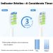 Ruaoqee Electric Toothbrush Replacement Heads - 8 Pack Compatible with Philips Sonicare Snap-on Toothbrushes - Buy Online on GoSupps.com
