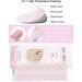 Kalolary 20PCS Nail Adhesive Wrap Gel Polish Strips - Pink | Self-Adhesive Nail Decals for UV/LED Lamp | Full Wraps Stickers for Cured Gel Nails - Buy Online on GoSupps.com