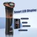 Sejoy Electric Shavers for Men - Rechargeable Self-Sharpening IPX6 Quick Release Blade Long Life Twilight Orange - International Shipping Available - Buy Online on GoSupps.com