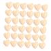 Ibasenice 150 pth log color peachherz unfinished heart wood pearls unfinished loose pearl heart spacer pearls pearls for jewelry production land decorations homemade child lotus tree wood
