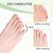 10 Pieces Silicone Toe Spreader - Gel Separator for Overlapping & Hammer Toes Pain Relief - Unisex Solution for Comfort - Buy Online on GoSupps.com