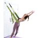 Alomejor Waist-Back-Leg Stretch Belt | Yoga Fitness Band with Door Anchors for Aerial Ballet & Dance | Free Size Light Green - Buy Online on GoSupps.com