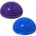 Axinyue 2PCs Igelball Massageball Igelballen Massage Balls Igelball Massageball Sport Massageball Massage balls with knobs hedgehog ball for foot massage self -massage stress reflexology purple + blue