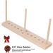 HEEPDD Oak Bow Maker Tool with 3 Long Sticks - Lightweight DIY Ribbon Bow Making Tool for Wreaths, Hair Bows & Crafts - Buy Online on GoSupps.com