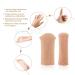 2 Pcs Gel Toe Caps - Pain Relief Protectors for Corns, Calluses, and Hammer Toes - Moisturizing Fabric Cushion Separators - S Size - Buy Online on GoSupps.com