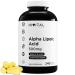 Alpha Lipoic Acid (ALA) 500 mg. 240 vegan capsules for 8 months of treatment.Antioxidant that helps reduce inflammation slows aging improves energy and nervous system
