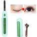 Verdant Touch Heating Eyelash Curler USB Rechargeable Electric Eyelash Curler Long-Lasting Curling Tool with Heating Green - Buy Online on GoSupps.com