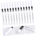 SKISUNO Liquid Brow Pen 12pcs Eyeliner Pencil Eye Liner Pencils Cosmetology Kit Silkworm Pen Wooden Pole Eyeliner Brush - Buy Online on GoSupps.com