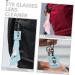 Buy 4pcs Keychain Glasses Cloth & Screen Wipes | Lens Cleaning Wipes for Eyeglasses & Electronics | Perfect for Phone Screens - Buy Online on GoSupps.com