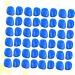 FOMIYES Salon Ear Covers 100pcs - Disposable Earmuffs for Hair Dyeing & Color DIY - Blue Ear Protection Shield Tool - Buy Online on GoSupps.com