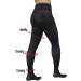 Nsocks 2-Pack Women's Compression Tights - 40 Denier Support Stockings (Black & Skin Color) | Nursing Closed Toe 6-15 mmHg - International Shipping Available - Buy Online on GoSupps.com